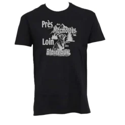 BARTAVEL TEE SHIRT PRES DES MARMOTTES NOIR>Homme T-Shirts De Chasse·T-Shirts À Manches Courtes