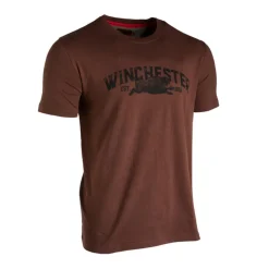 WINCHESTER TEE SHIRT VERMONT BROWN>Homme T-Shirts De Chasse·T-Shirts À Manches Courtes