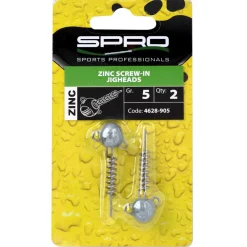 SPRO TETE A VISSER ZINC X2> Tetes Plombées Et Accessoires Leurres·Accessoires Leurres Souples