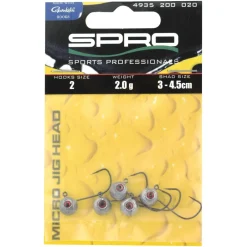 SPRO TETE PLOMBE MICRO 29 2G> Tetes Plombées Et Accessoires Leurres·Têtes Plombées Eau Douce