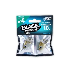 FIIISH TETE PLOMBEE BM140 SHALLOW 10GR X2> Leurres Souples Mer·Leurres Souples Mer Fiiish