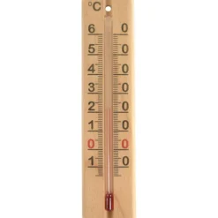 STIL THERMOMETRE BOIS 13CM> Météo·Thermomètres