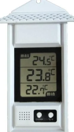 STIL THERMOMETRE MINI-MAXI INT EXT ELECTRIQUE> Météo·Thermomètres