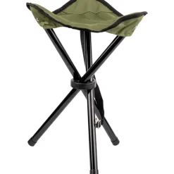 TERZEO PASSIONNÉS DE NATURE TREPIED PLIABLE KAKI> Activités De Plein Air Et Bivouac·Fauteuils, Chaises Et Tabourets