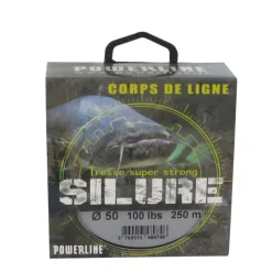 POWERLINE TRESSE SILURE 250M> Montages Silure·Nylons Et Tresses Silure