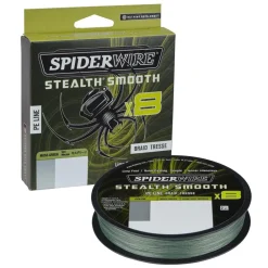 SPIDERWIRE TRESSE SMOOTH 8 150M VERTE> Fils Et Tresses Carnassiers·Tresses Carnassiers
