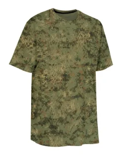 PROHUNT TSHIRT MANCHES COURTES SNAKE FOREST>Homme Vêtements & Accessoires Camo Forêt·T-Shirts Camouflage Forêt