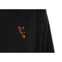 FOX T-SHIRT NOIR ORANGE><noscript><img width=