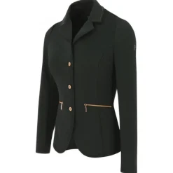 EQUITHEME VESTE CONCOURS FEMME ATHENS NOIRE>Femme Vêtements De Compétition Femme·Vestes Compétition Femme