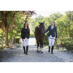 EQUITHEME VESTE DE CONCOURS ATHENS ENFANT NOIRE><noscript><img width=