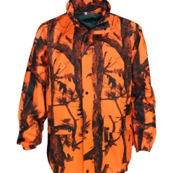 PERCUSSION VESTE DE PLUIE BLAZE>Homme Vêtements & Accessoires Blaze·Vestes Imperméables Epi Orange Fluo