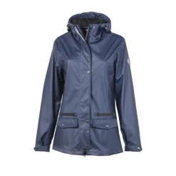 CYRUS VESTE DE PLUIE JULIETTE FEMME MARINE>Femme Textile Cyrus·Haut Du Corps Femme Cyrus