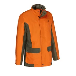 PERCUSSION VESTE DE TRAQUE JUNIOR BLAZE>Enfant Vêtements De Chasse Pour Enfants·Vestes De Chasse Epi Orange Fluo Enfant