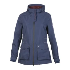 CYRUS VESTE IMPERMEABLE DELPHINE FEMME MARINE>Femme Textile Cyrus·Haut Du Corps Femme Cyrus