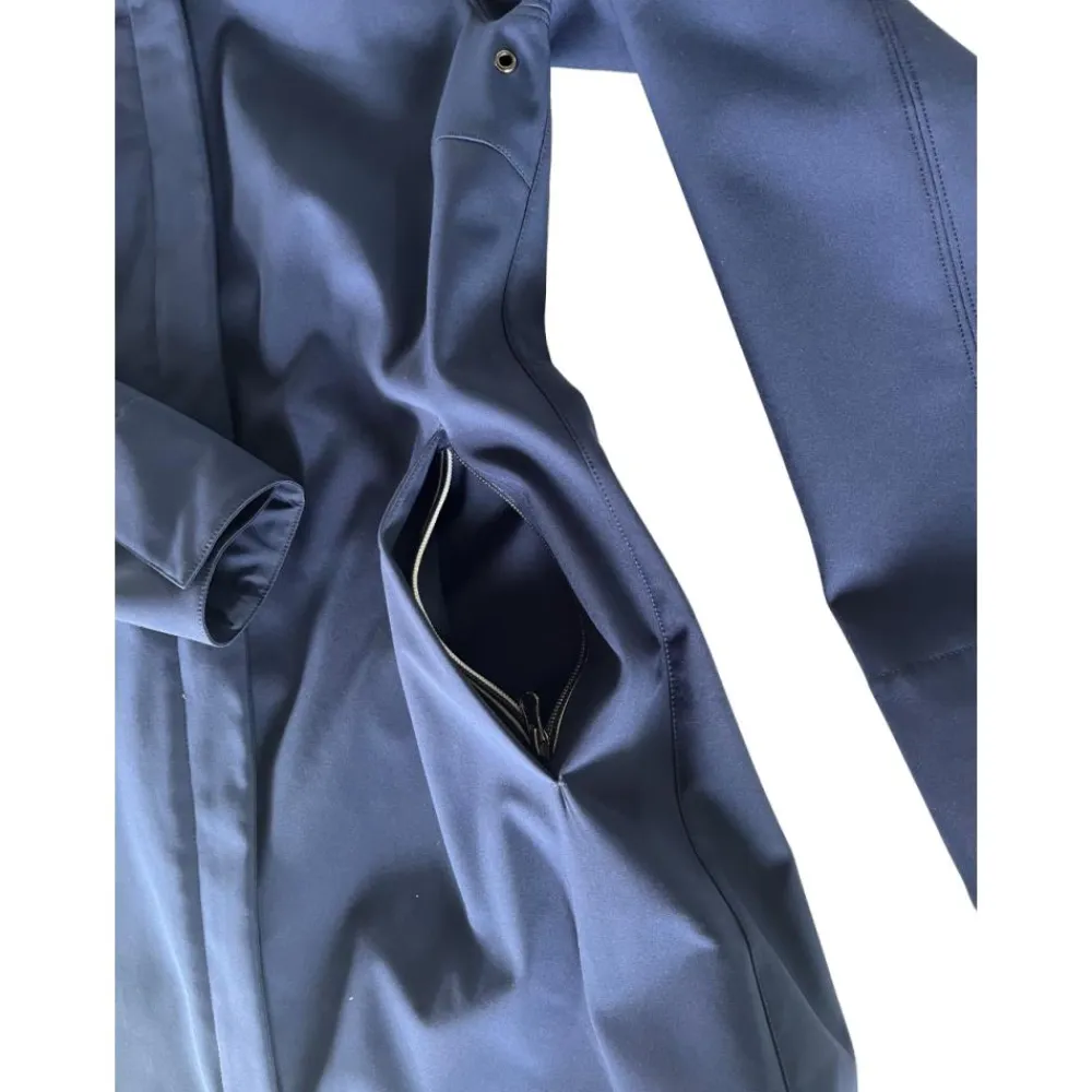 TERZEO CAVALIERS VESTE IMPERMEABLE MI-LONGUE ANNE SO BLEU>Femme Vêtements Femme·Hauts D'Équitation Femme