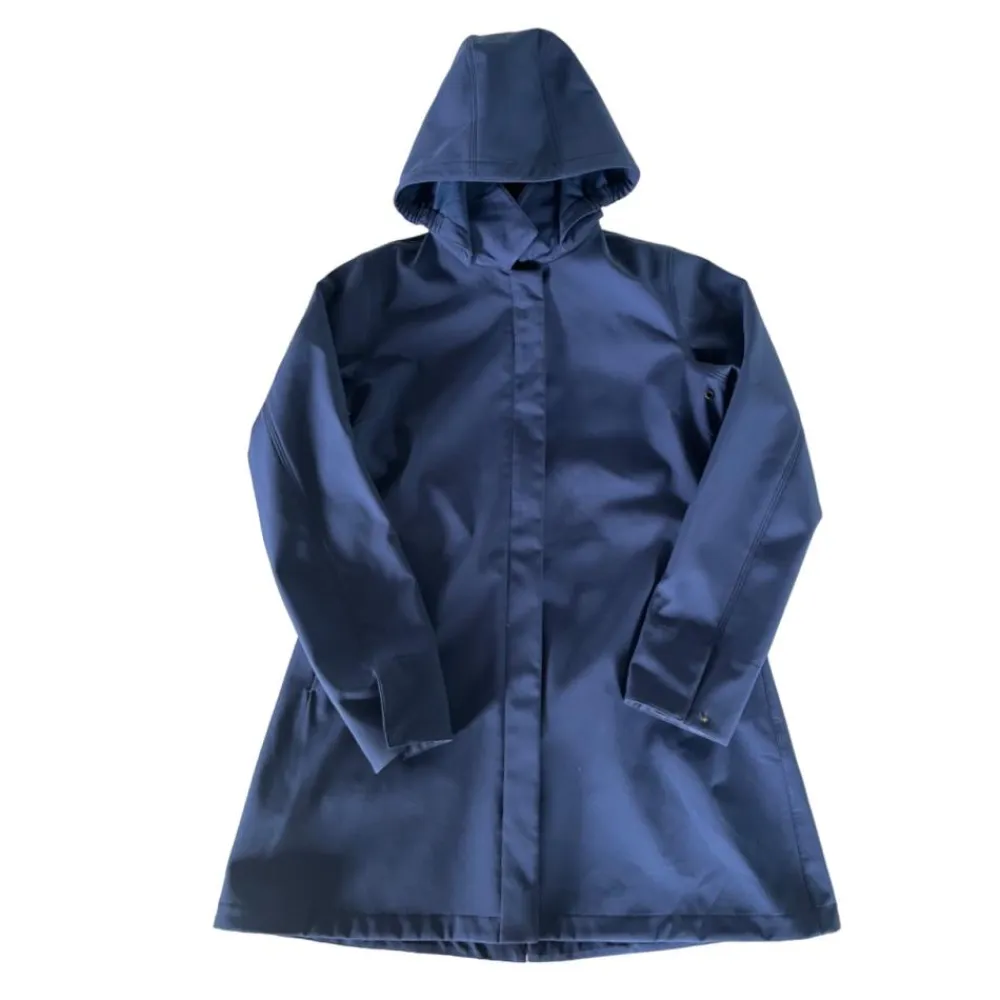 TERZEO CAVALIERS VESTE IMPERMEABLE MI-LONGUE ANNE SO BLEU>Femme Vêtements Femme·Hauts D'Équitation Femme