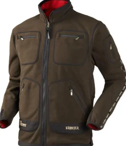 HARKILA VESTE KAMKO MARRON ROUGE>Homme Vêtements & Accessoires Harkila·Vestes Softshell Et Polaires Harkila