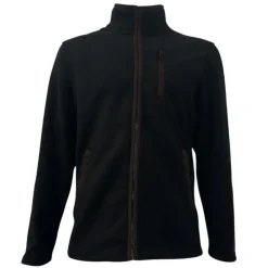 TERZEO PASSIONNÉS DE NATURE VESTE POLAIRE AMIENS NOIRE>Homme Vestes Et Gilets·Vestes Polaires