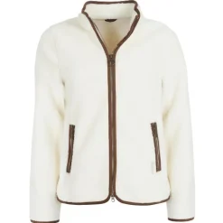 BARBOUR VESTE POLAIRE FEMME LAVEN PERLE>Femme Vêtements Barbour·Vestes Matelassées Barbour Femme