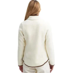 BARBOUR VESTE POLAIRE FEMME LAVEN PERLE><noscript><img width=