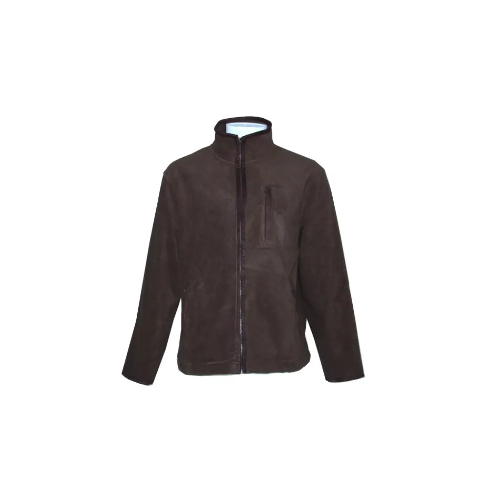 KALAHARI VESTE POLAIRE HANS MARRON>Homme Vestes & Manteaux De Chasse·Vestes Polaires