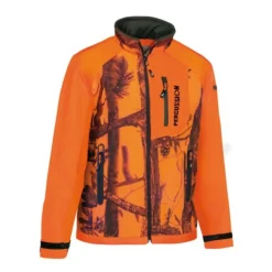 PERCUSSION VESTE SOFTRACK BLAZE>Homme Vêtements & Accessoires Blaze·Vestes De Traque Epi Orange Fluo